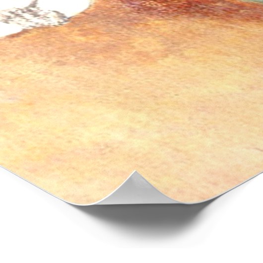 Odilon Redon - Black Poppy Poster (Hoek)