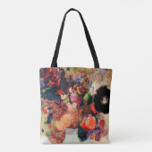 Odilon Redon - Black Poppy Tote Bag (Achterkant)