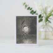 Odilon Redon - Bloem van het moeras, een mens met Briefkaart (Staand voorkant)