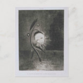 Odilon Redon - Bloem van het moeras, een mens met Briefkaart (Voorkant)