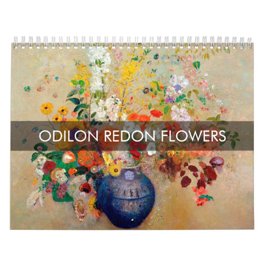 Odilon Redon Bloemen Kalender (Hoes)