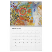 Odilon Redon Bloemen Kalender (Feb 2027)