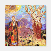 Odilon Redon - Boeddha Magneet (Voorkant)