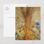 Odilon Redon Buddha in zijn jeugd Briefkaart (Voorkant / Achterkant)
