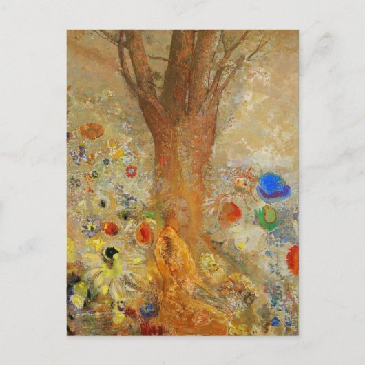 Odilon Redon Buddha in zijn jeugd Briefkaart (Voorkant)