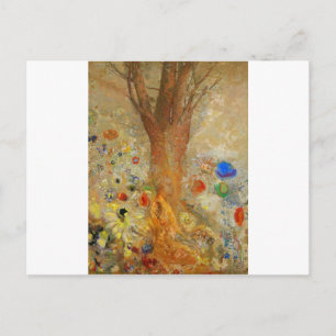 Odilon Redon Buddha in zijn jeugd Briefkaart