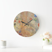 Odilon Redon Buddha in zijn jeugd CC0028 Timeless Grote Klok (Huis)