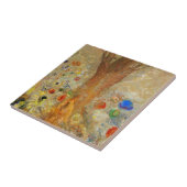 Odilon Redon Buddha in zijn jeugd Tegeltje (Zijkant)