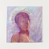 Odilon Redon, closed eyes 1889 Wandkleed (Voorkant)