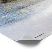 Odilon Redon, closed eyes 1890  Poster (Hoek)