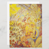 Odilon Redon - De dag, Feestdagenkaart (Voorkant / Achterkant)