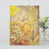 Odilon Redon - De dag, Feestdagenkaart (Staand voorkant)