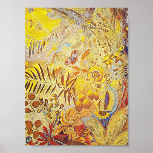 Odilon Redon - De dag, Poster (Voorkant)