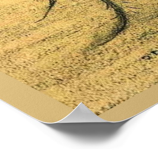 Odilon Redon - de Droogspin, Poster (Hoek)