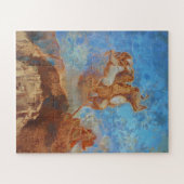 Odilon Redon De Strijdwagen van Apollo Poster Legpuzzel (Horizontaal)