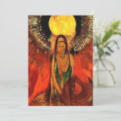 Odilon Redon, De vlam, (Staand voorkant)