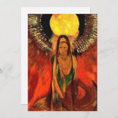 Odilon Redon, De vlam, (Voorkant / Achterkant)