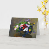 Odilon Redon - De Zwarte Bowl, Kaart (Gele Bloem)