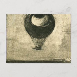 Odilon Redon Edgar Allan Poe Briefkaart