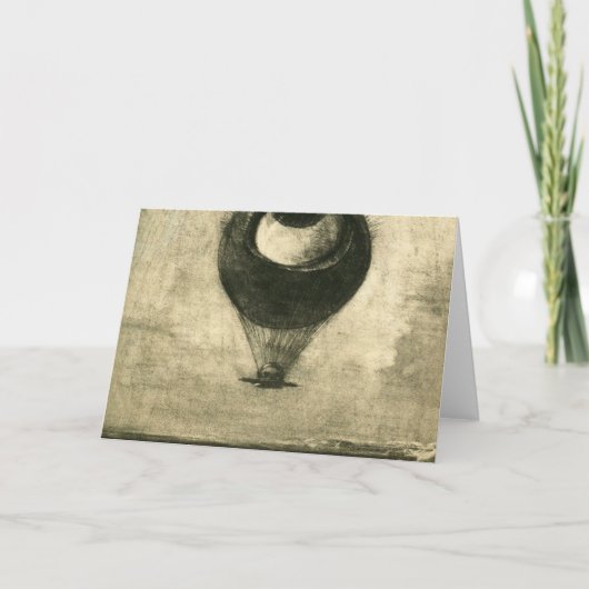 Odilon Redon Edgar Allan Poe Kaart (Voorkant)