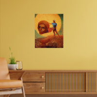Odilon Redon - Figuur, beroemd schilderij,