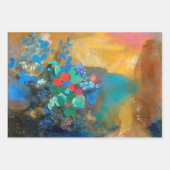 Odilon Redon, Floral Inpakpapier Vel (Voorkant 2)