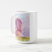 Odilon Redon, gesloten ogen 1889 Koffiemok (Voorkant links)