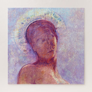 Odilon Redon, gesloten ogen 1889 Legpuzzel