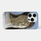 Odilon Redon, gesloten ogen 1890 iPhone Hoesje (Achterkant horizontaal)