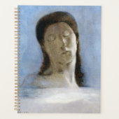 Odilon Redon, gesloten ogen 1890 Planner (Voorkant)