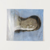 Odilon Redon, gesloten ogen 1890 Wandkleed (Voorkant (horizontaal))