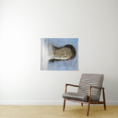 Odilon Redon, gesloten ogen 1890 Wandkleed (In Situ (horizontaal))