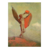 Odilon Redon Icarus Poster (Voorkant)