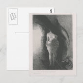 Odilon Redon - Ik ben nog steeds de grote Isis Briefkaart (Voorkant / Achterkant)