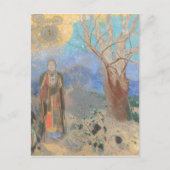 Odilon Redon: Le Bouddha, Boeddha Briefkaart (Voorkant)