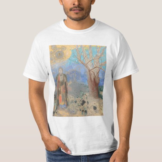 Odilon Redon: Le Bouddha, Boeddha T-shirt (Voorkant)