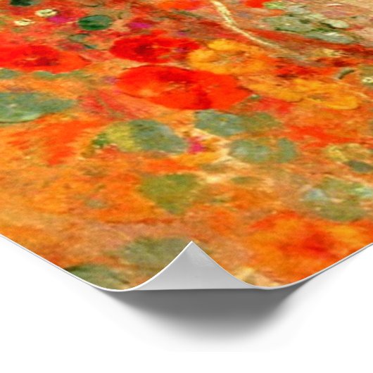 Odilon Redon - Nasturtia Poster (Hoek)