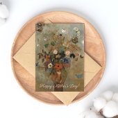Odilon Redon, nog steeds leven. Bloemen, Moederdag Briefkaart