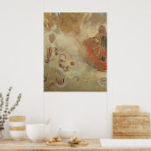 Odilon Redon - Onderwatervisie Poster (Keuken)