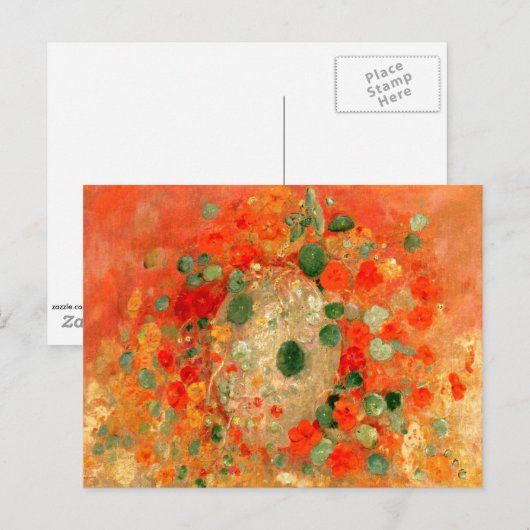 Odilon Redon - Oost-Indische kers Briefkaart (Voorkant / Achterkant)