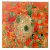 Odilon Redon - Oost-Indische kers Tegeltje (Voorkant)