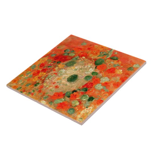 Odilon Redon - Oost-Indische kers Tegeltje (Zijkant)