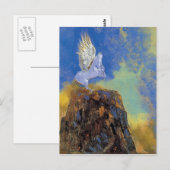 Odilon Redon Pegasus - Grieks mythologisch symboli Briefkaart (Voorkant / Achterkant)