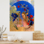 Odilon Redon - Profiel onder een Arch Poster (Keuken)
