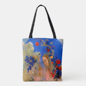 Odilon Redon - Profiel onder een Arch Tote Bag (Achterkant)