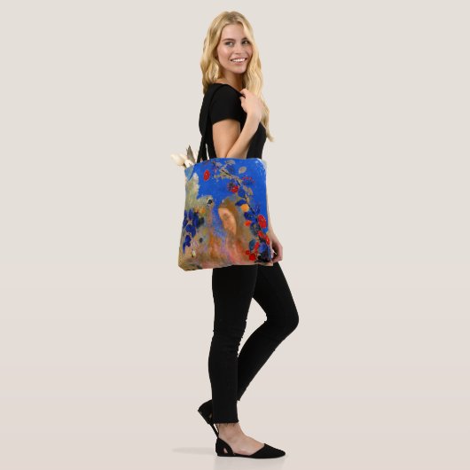 Odilon Redon - Profiel onder een Arch Tote Bag (Op model)