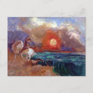 Odilon Redon Saint George en de Draak Briefkaart