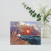 Odilon Redon Saint George en de Draak Briefkaart (Staand voorkant)