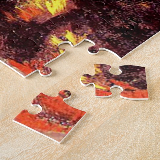 Odilon Redon schilderij - Compositie, Flowers Legpuzzel (Zijkant)