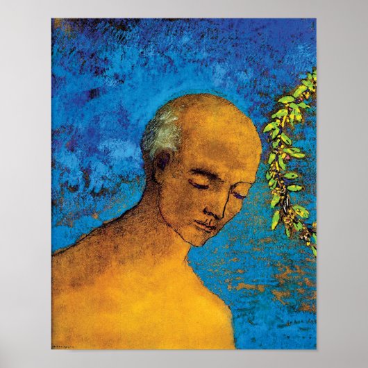 Odilon Redon the Crown - Fine Art Symbolisme Poster (Voorkant)